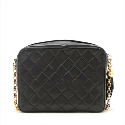 Chanel Black Mini Lambskin Tassel Bag With Gold Hardware
