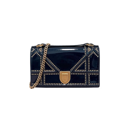 Saint Laurent Chain Leather Crossbody Bag