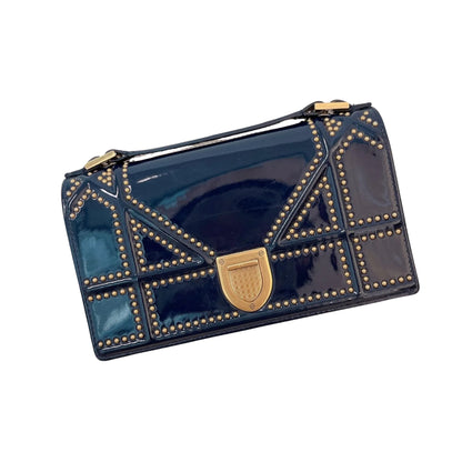 Saint Laurent Chain Leather Crossbody Bag