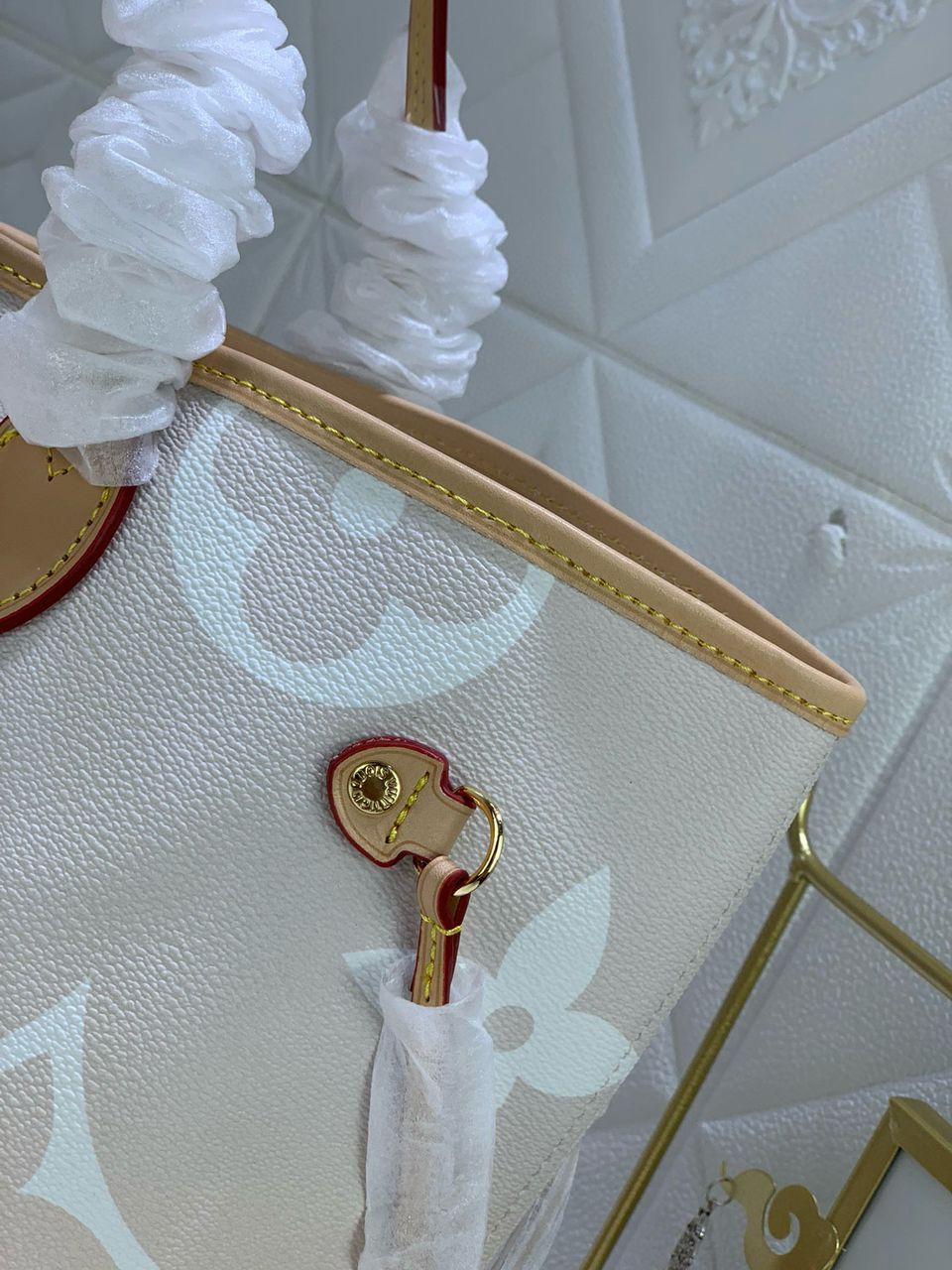 LOUIS VUITTON  Monogram Giant By The Pool Neverfull MM Brume