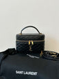 Saint Laurent Leather Gold Shoulder Bag