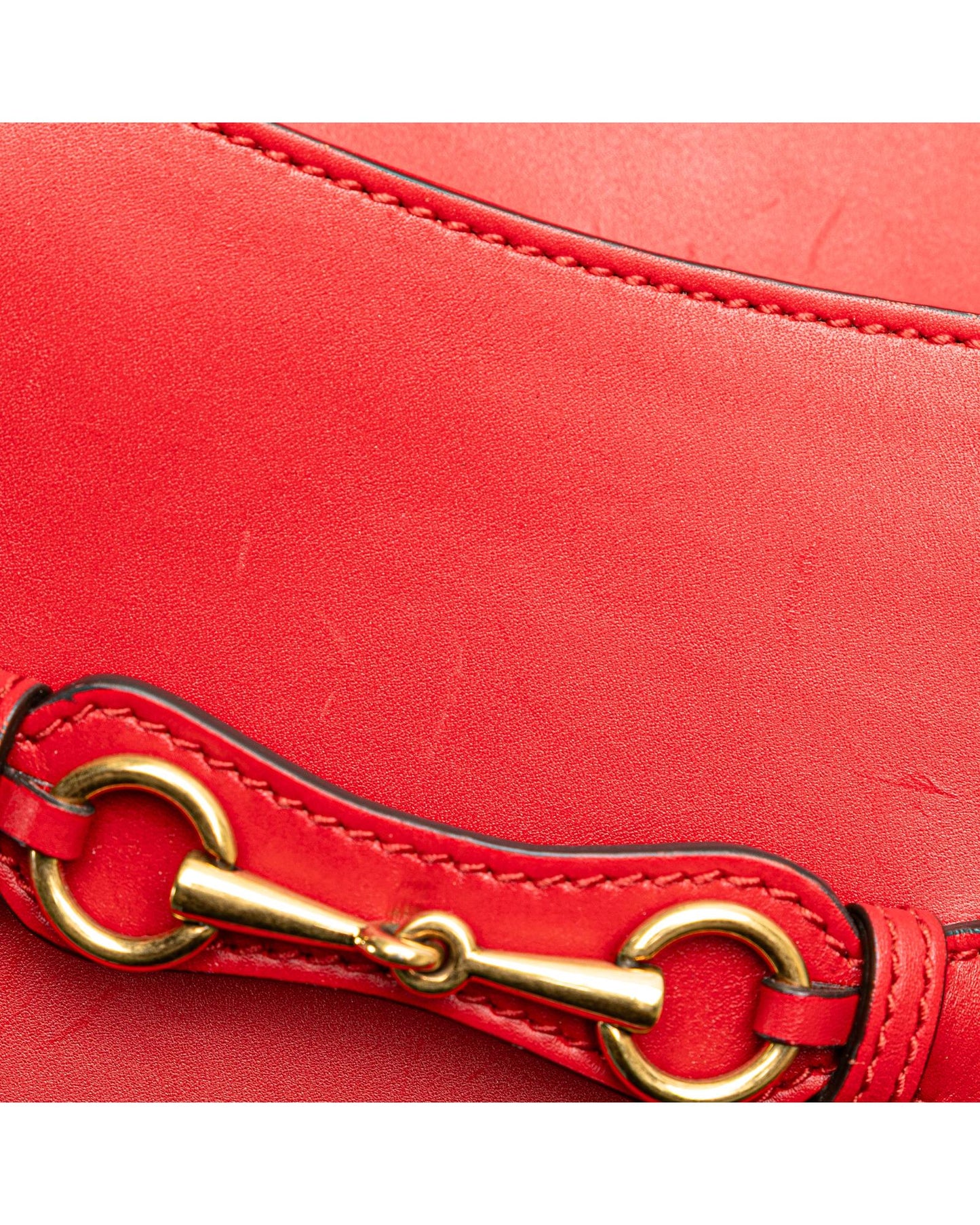 Medium Leather Crossbody Bag with Detachable Strap and Interior Pockets