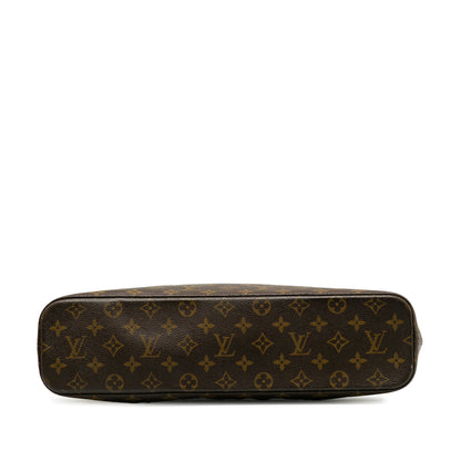 Brown Louis Vuitton Monogram Luco Tote Bag