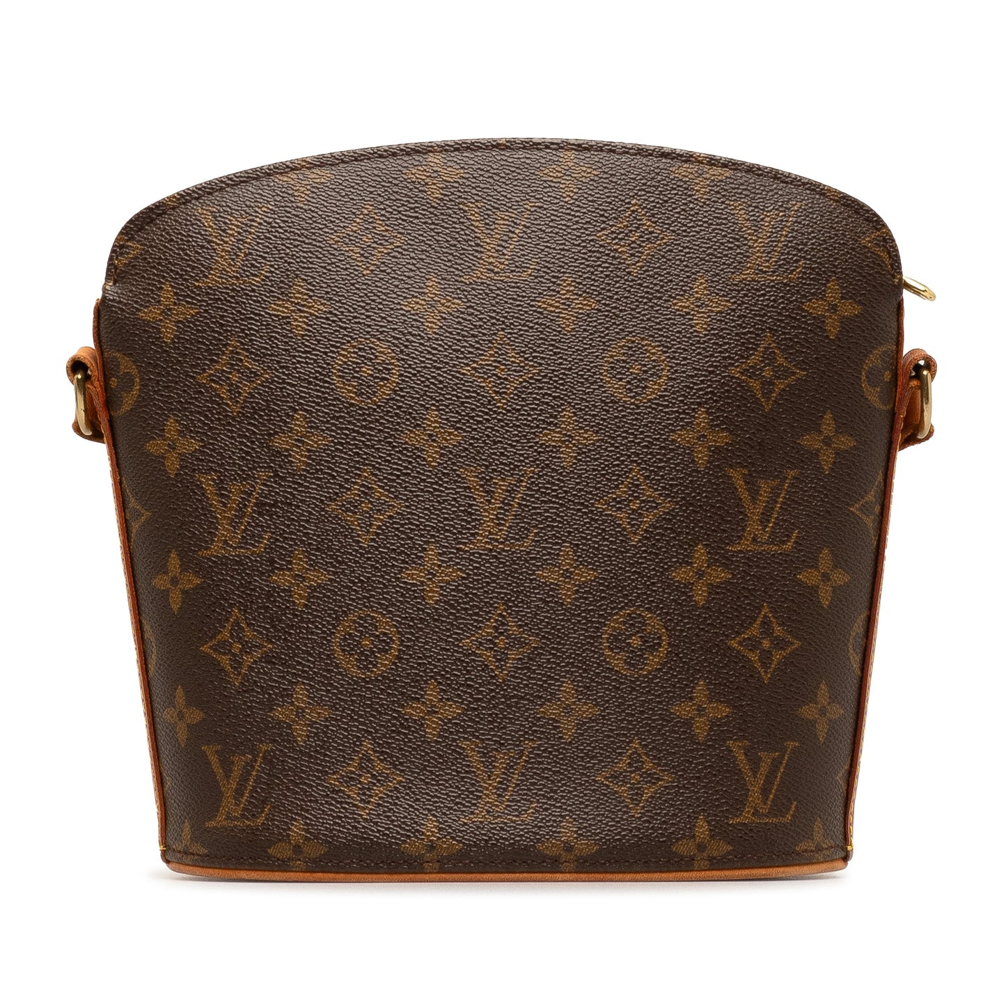 Brown Louis Vuitton Monogram Drouot Crossbody Bag