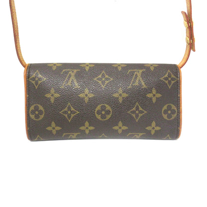 Brown Louis Vuitton Monogram Pochette Twin PM Crossbody Bag