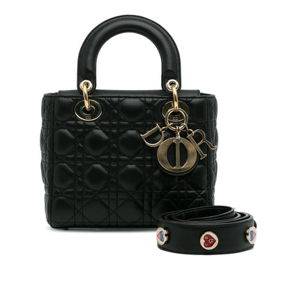 Dior Lady Dior Quilted Leather Crossbody Bag