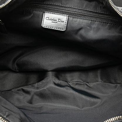 Dior Leather Canvas Shoulder Bag