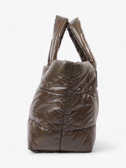 Chanel Coccon Tote Bag Brown Nylon Small