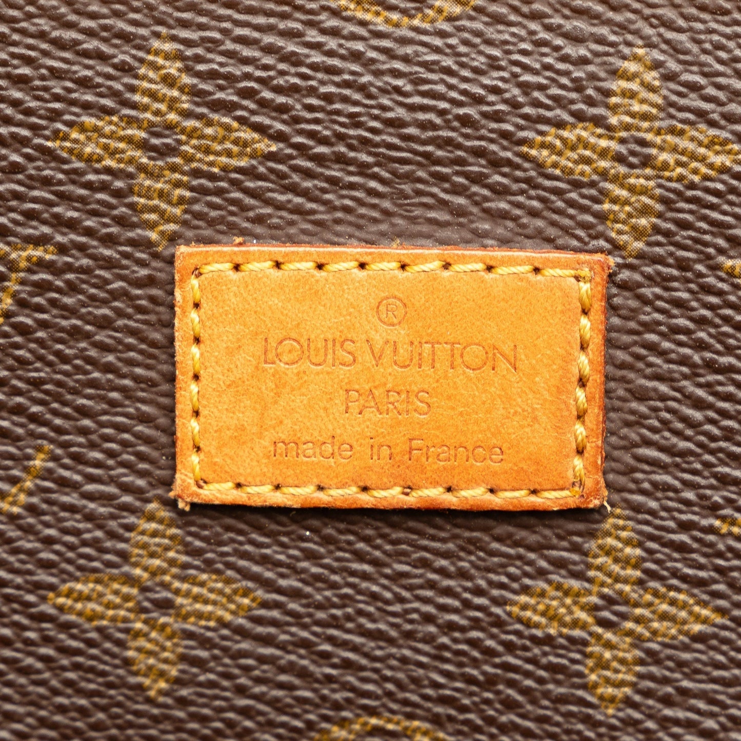 Brown Louis Vuitton Monogram Saumur 35 Crossbody Bag