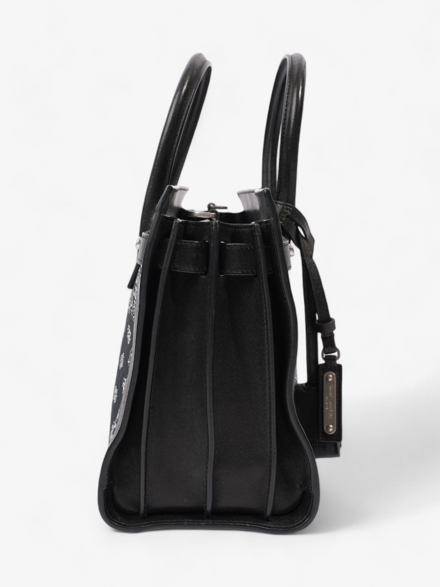 Saint Laurent Sac De Jour Leather Black Handbag