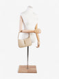 Saint Laurent Le 5 A 7 Hobo Nude Calfskin Leather