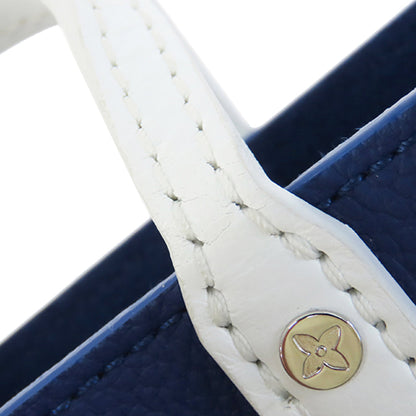 Blue Louis Vuitton Everyday Sac Plat XS Satchel