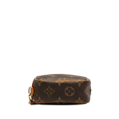 Brown Louis Vuitton Monogram Trousse Wapity Pouch