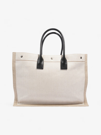 Saint Laurent Canvas Black Tote Bag Style 2