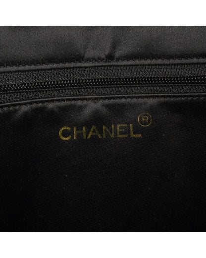 Mini Square Satin Crossbody Bag with Turn-Lock Closure