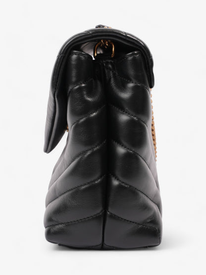 Saint Laurent Loulou Black Matelasse Leather Medium
