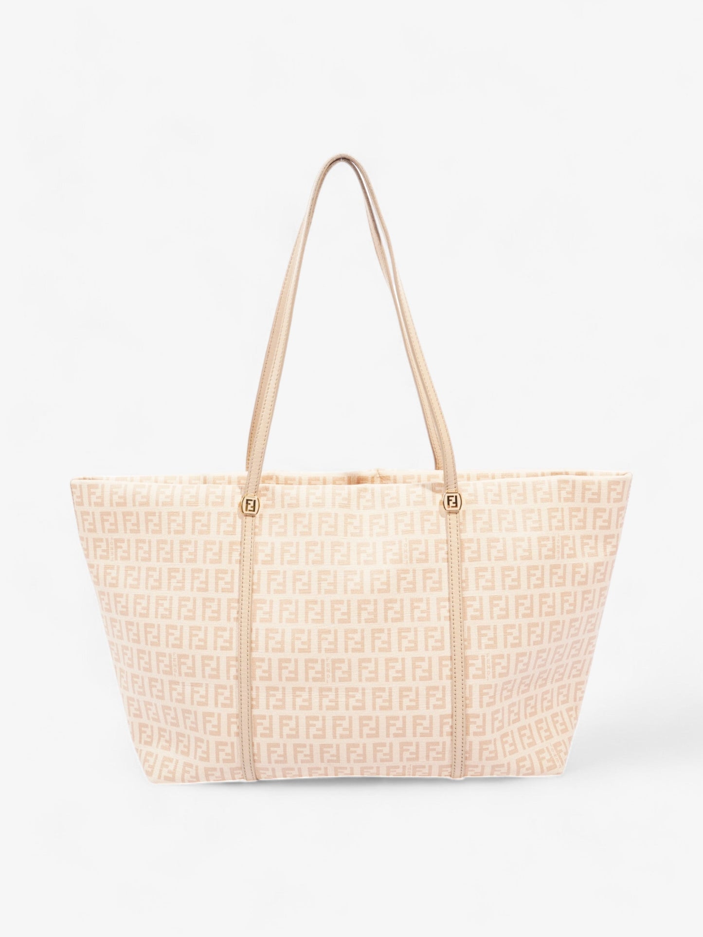 Fendi Tote Canvas Black Tote Bag Canvas