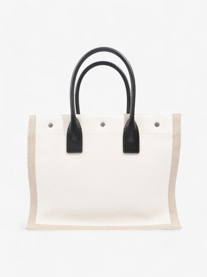 Saint Laurent Canvas Black Tote Bag Style 4