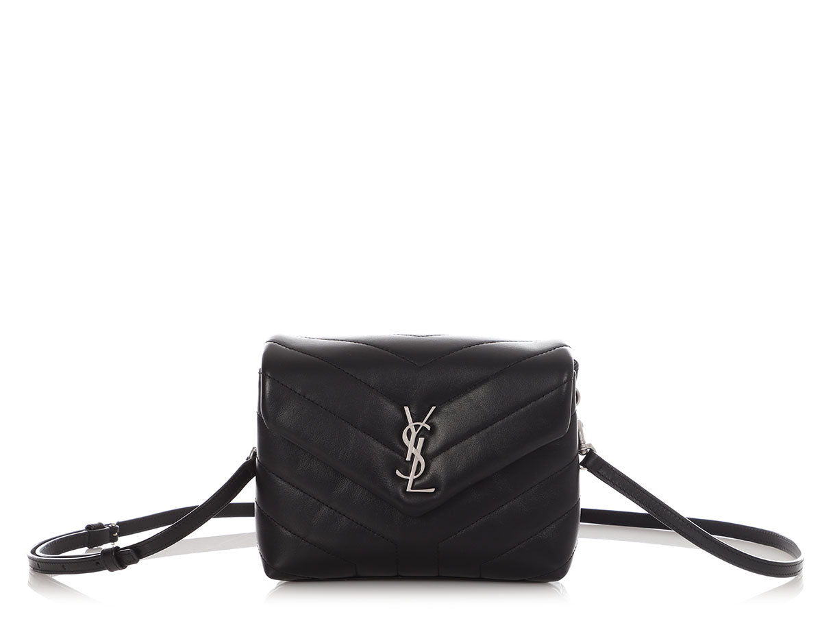 Saint Laurent Loulou Black Shoulder Bag