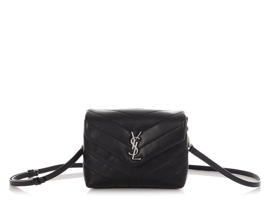 Saint Laurent Loulou Black Shoulder Bag