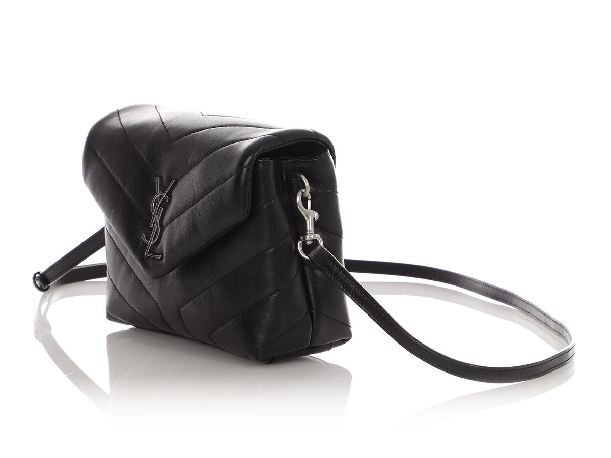 Saint Laurent Loulou Black Shoulder Bag