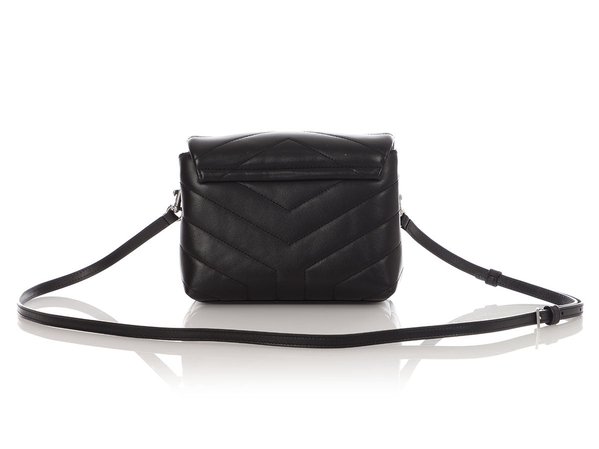Saint Laurent Loulou Black Shoulder Bag