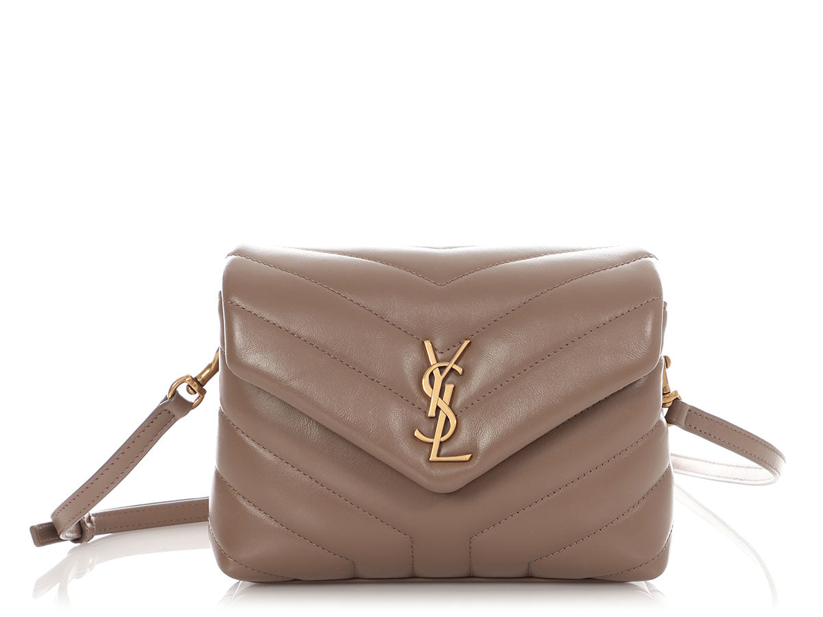 Saint Laurent Taupe Toy Loulou