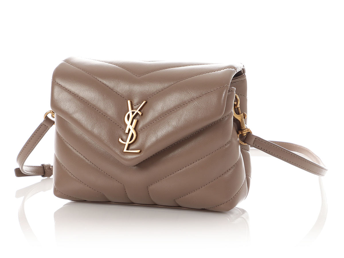 Saint Laurent Taupe Toy Loulou