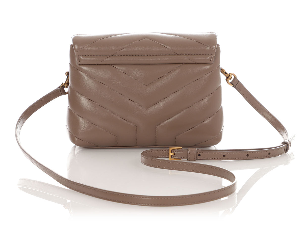 Saint Laurent Taupe Toy Loulou