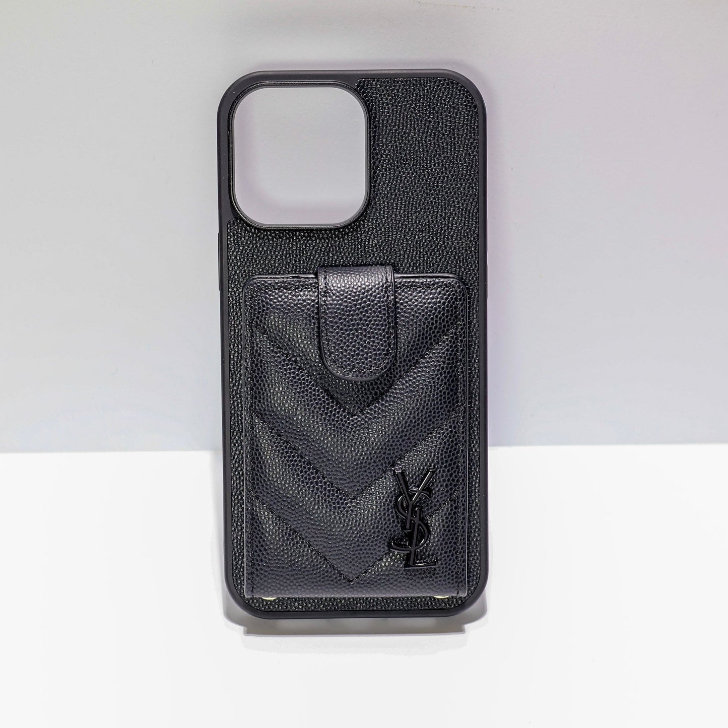 iPhone Case YSL Leather Card Holder
