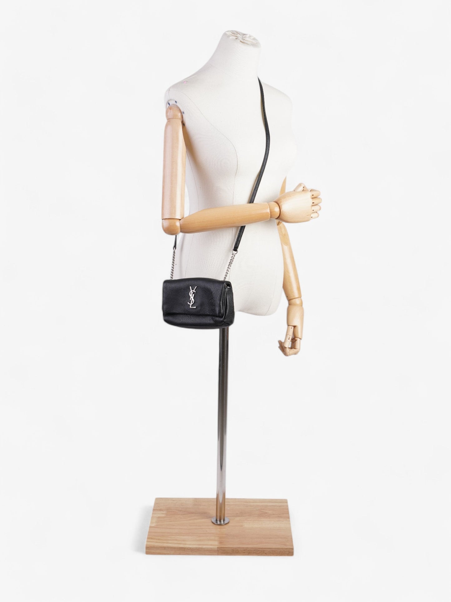 Saint Laurent West Hollywood Black Calfskin Leather Toy