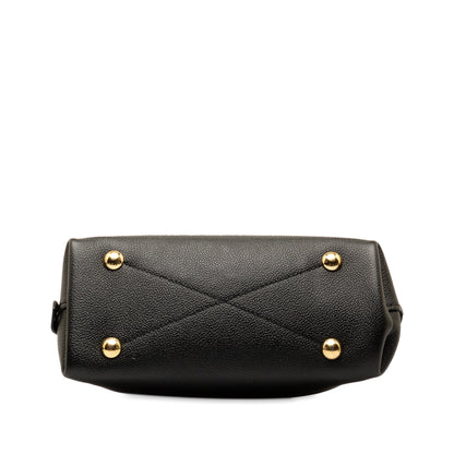 Black Louis Vuitton Monogram Empreinte Neo Alma BB Satchel