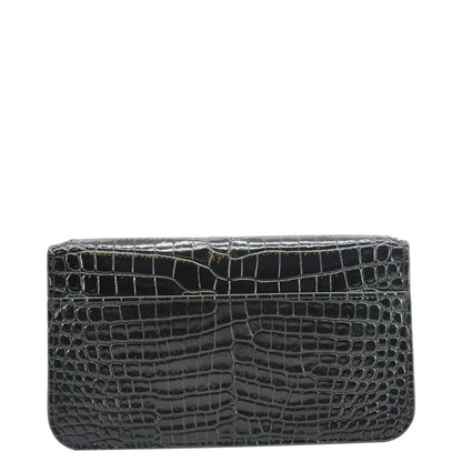 Saint Laurent Monogram Leather Black Handbag Leather
