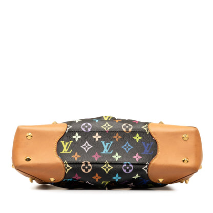 Black Louis Vuitton Monogram Multicolore Judy MM Satchel