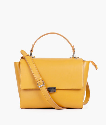 Yellow mini messenger bag