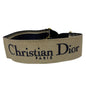Christian Dior Shoulder strap Canvas, Leather black Shoulder strap Embroidery Women