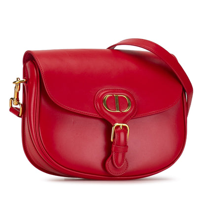 Dior Bobby Leather Crossbody Red