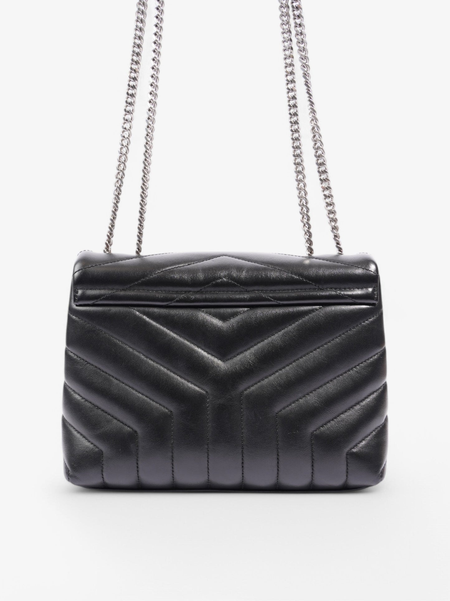 Saint Laurent Lou Leather Black Handbag Style 6