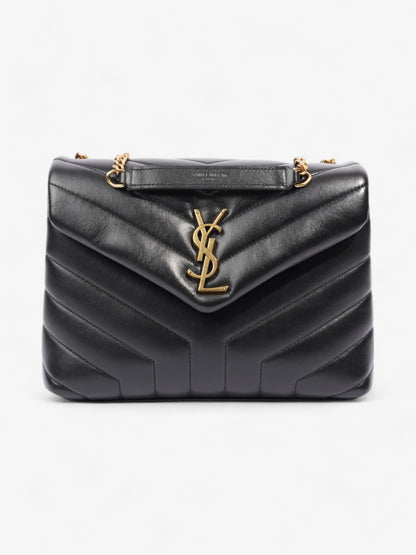 Saint Laurent Lou Leather Black Handbag Style 2