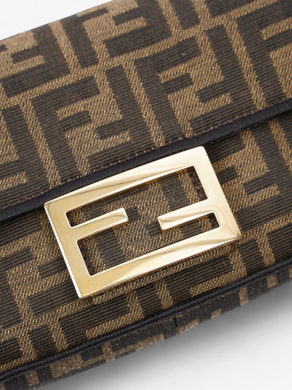 Fendi Baguette Brown Shoulder Bag Brown