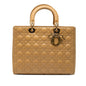 Dior Lady Dior Cannage Brown Handbag Style 2