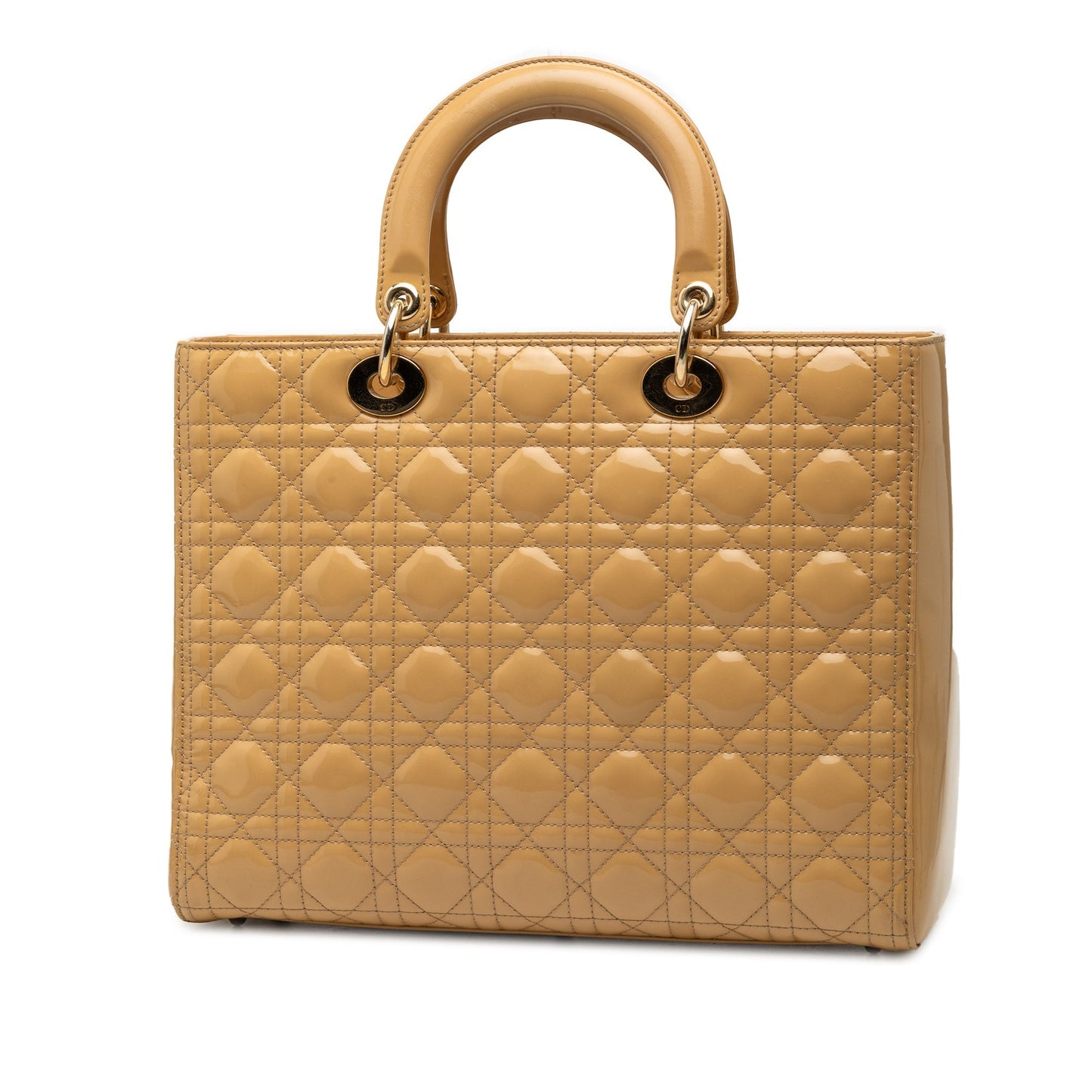 Dior Lady Dior Cannage Brown Handbag Style 2