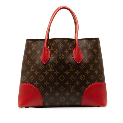Brown Louis Vuitton Monogram Flandrin Satchel