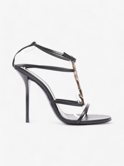 Saint Laurent Cassandra 110 120Mm Black Leather Eu 40 5 Uk 7 5