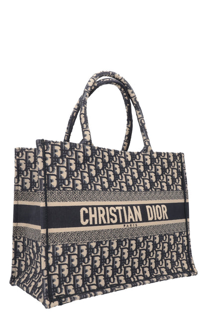 Dior Book Tote Oblique Blue Tote Bag Style 18