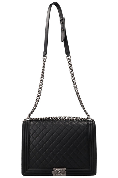 Chanel Boy Large Black Handbag