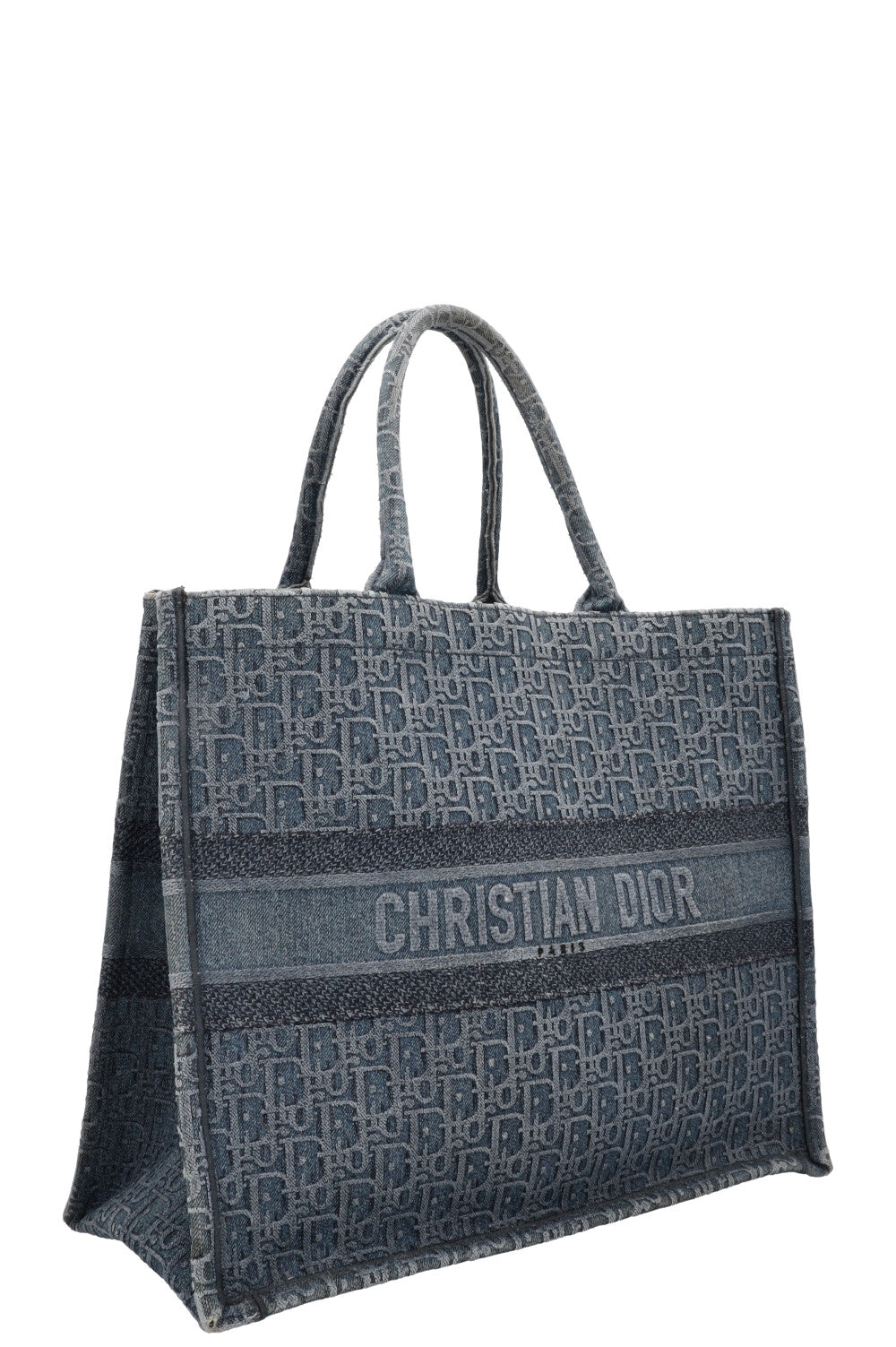 CHRISTIAN DIOR Book Tote Large Denim