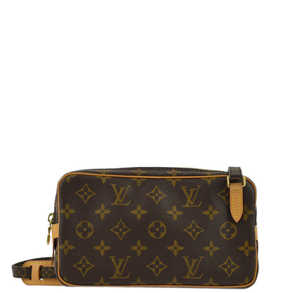 Louis Vuitton 2002 Monogram Marly Bandouliere Shoulder Bag M51828