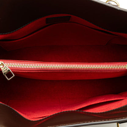Louis Vuitton  Pvc Leather Handbag Shoulder Bag