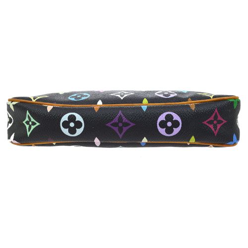 Louis Vuitton 2005 Black Multicolor Pochette Accessoires M92648
